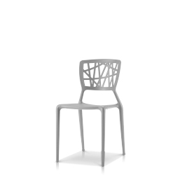 resin chairs   phoenix dining side chair gray